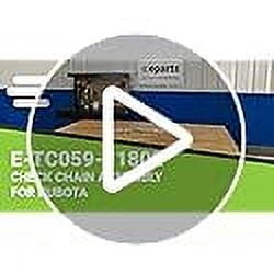 Eparts, Inc. E-TC059-71802 Check Chain Assembly for Kubota MX5200F ...
