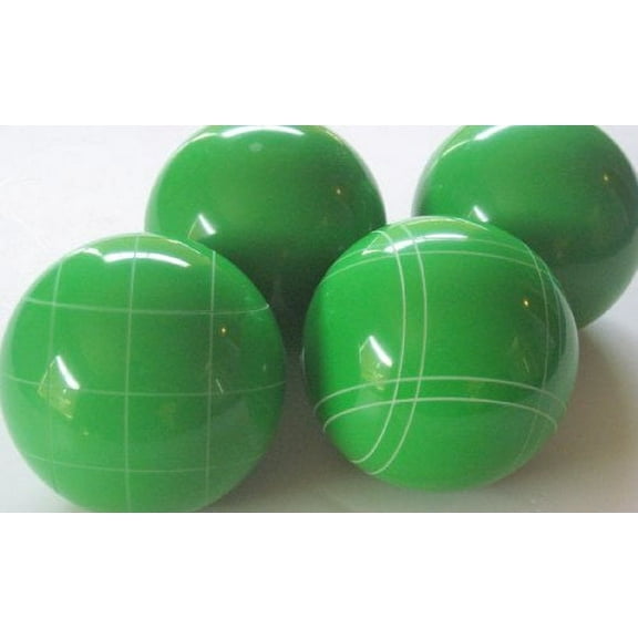 Epco 4 Ball Set with Light Green 110mm Bocce Balls