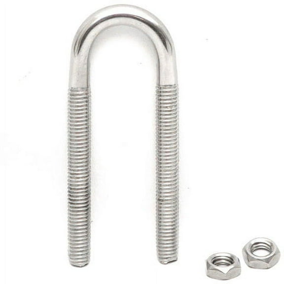 Epco Boat Tow Bow Eye | U Bolt 4 Inch Stainless Steel 3/8