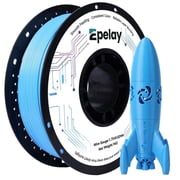 Epelay PETG 3D Printer Filament 1.75mm, Blue, 1kg Spool, Dimensional Accuracy  0.02mm, Compatible with Most FDM Printers