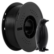 Epelay PETG 3D Printer Filament, Black, 1.75mm, 1kg Spool, Compatible with Most FDM Printers