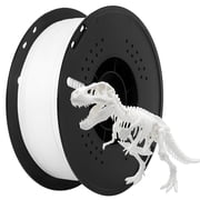Epelay PETG 3D Printer Filament, White, 1.75mm, 1kg Spool, Compatible with Most FDM Printers