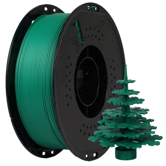 Epelay PLA Plus 3D Printer Filament, 1.75mm, 1kg Spool, Green, Compatible with Most FDM Printers