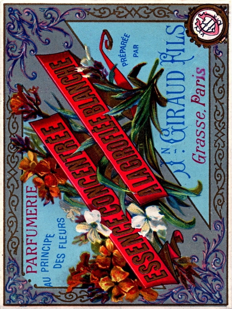 Ephemera Geraud Fils label Canvas Art - Unknown (24 x 36)