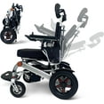 thumbnail image 1 of Ephesus E7 Folding Electric Wheelchair, Reclining Backrest, All-Terrain, Comfortable 18" Seat, 300 lbs Capacity (Silver), 1 of 5