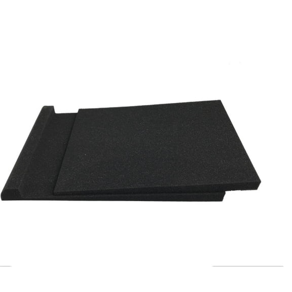EpheyFIF 1 Set Studio Monitor Isolation Speaker Acoustic Foam AntiShock Mat AntiSkid Sponge Pad Foam Stand for Pads for Studio Monitor