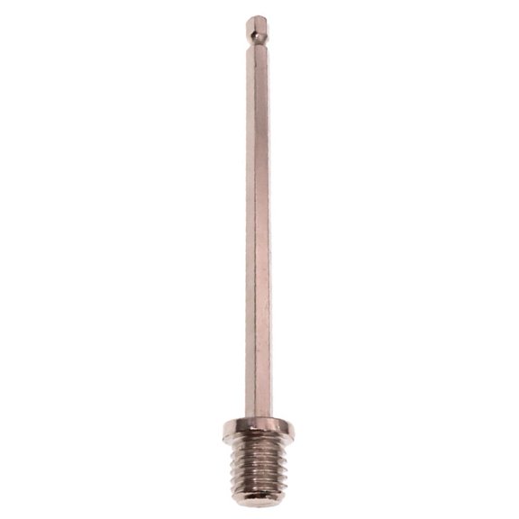 EpheyFIF 1Pc 140mm M14-2 Thread Connection Extended Rod Thread Extension Bar for Electric Drill Screwdriver Pneumatic Drivers