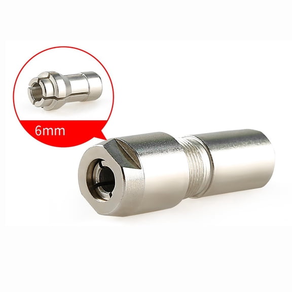 EpheyFIF 3mm/6mm Straight Grinder Chuck Accessories Angle Grinder To Straight Adapter for Power Tools Drill Bits Accessory In Stock 6mm