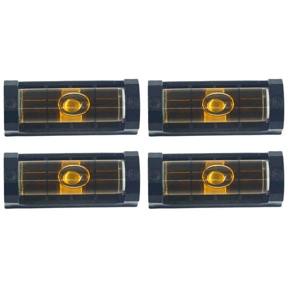 EpheyFIF 4-Pack for Mini Level with Base Leveling Tool for Refrigerators Yellow