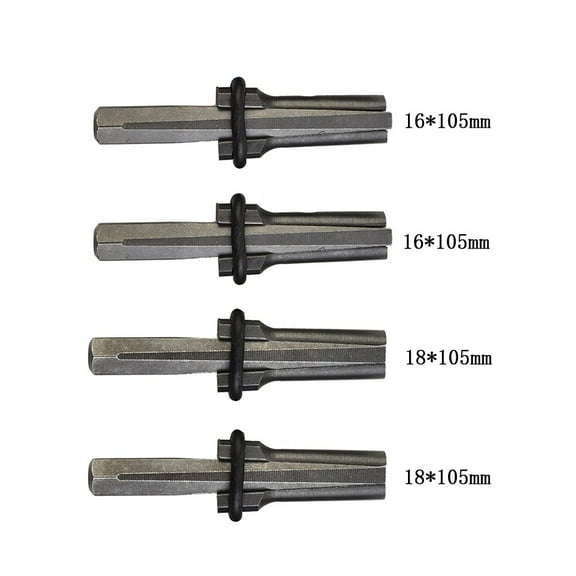 EpheyFIF 4Pcs Stone Splitter Plug Wedges Feather Shims Rock Stone Splitter Hand Tools 16mm And14mm Hand Tools Stone Splitting Tool