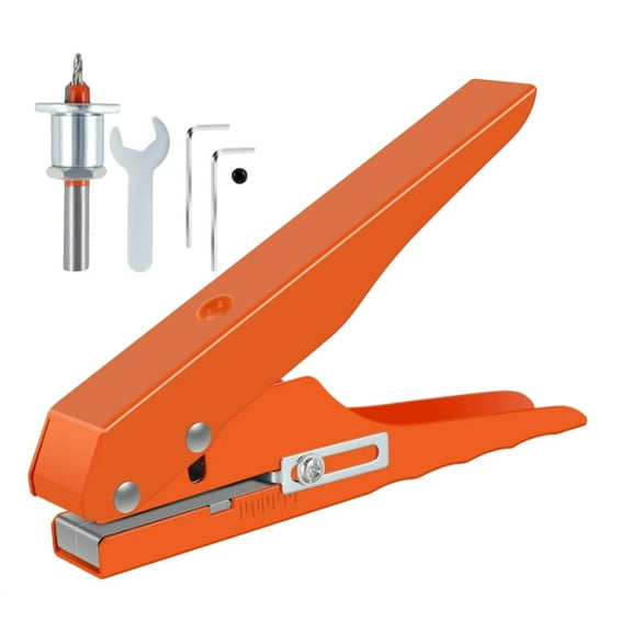 EpheyFIF Adjustable Screw Hole Punch Comfortable Grip Convenient To Carry Easy Control