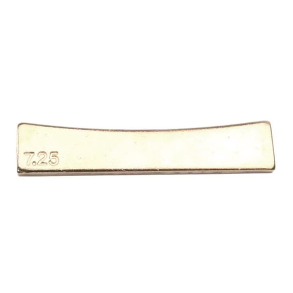 EpheyFIF Brass Guitar Fret Press Caul for Luthier Tools Suitable for Multiple Radius Sizes 7.25