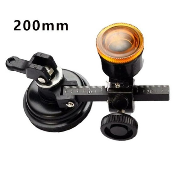 EpheyFIF Circle Glass Cutter Industrial Grade Diamond Glass Cutter High-Precision Suction Compasses Cutting for Kitchen 200mm