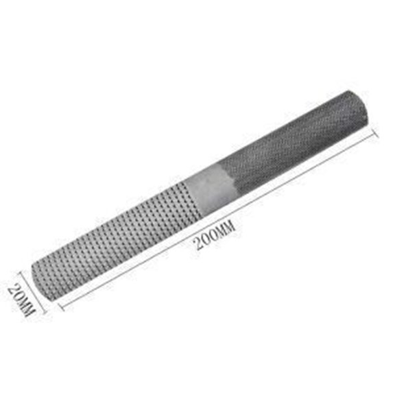 EpheyFIF Coarse Tooth Flat File Wood Carving Rasp Fine Tooth Flat File Half Round Filler A