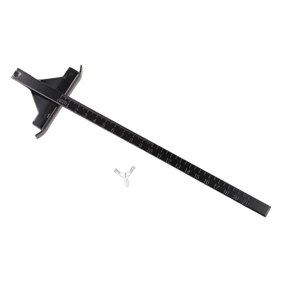 EpheyFIF Dewalt-Compatible Circular Saw Edge Guide for Dc390K for Dw936 Dc300 Dc310 Dcs391B Dcs393 Dc390B Precision Cutting Tool 11mm Guide