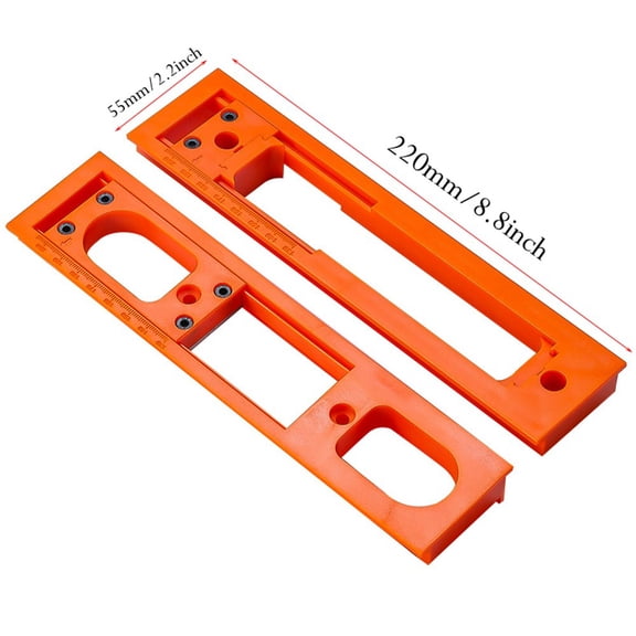 EpheyFIF Efficient Door Hinge Slot Template for Quick and Accurate Installation