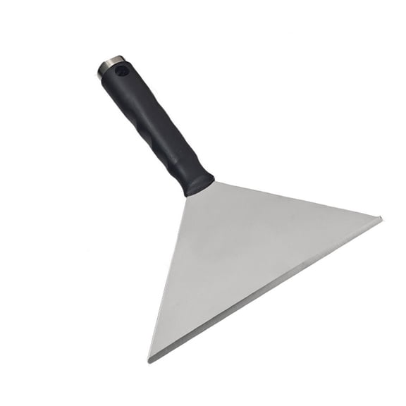 EpheyFIF Extendable Smoothing Trowel Stainless Steel Scraper Retractable Rod for Masonry Construction Tools Plaster Trowel D