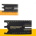 thumbnail image 1 of EpheyFIF Guitar String Action Gauge Ruler Compatible with Various String Instruments, 1 of 9