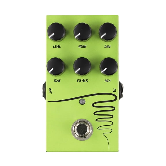 EpheyFIF Guitarists Rejoice Stylish Metallic Finish On This Classic Analog Circuit Guitar Effects Pedal At Up To 600 Ms Delay Time