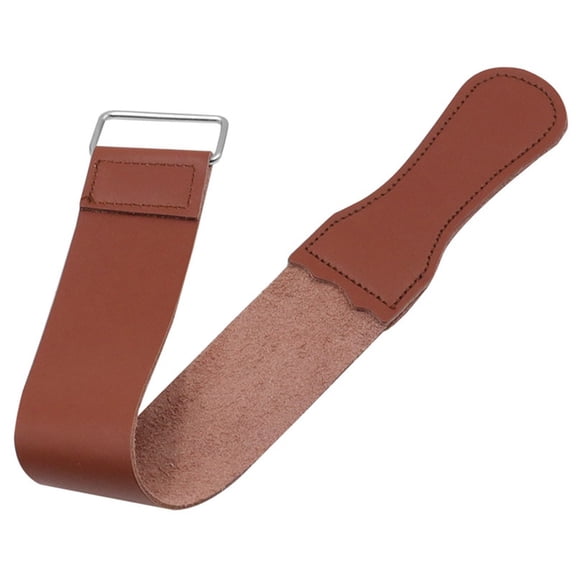 EpheyFIF Handy Wood Handle Grinder Leather Strop for Easy Sharpening Experience