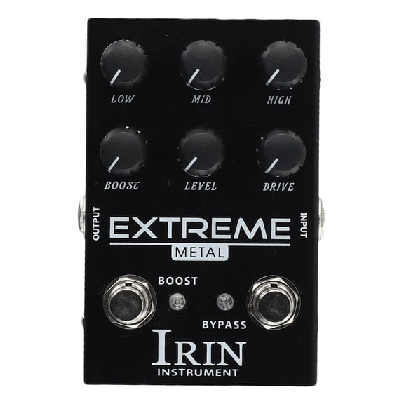 EpheyFIF Irin Overdrive Distortion Ten Segment Eq Effect Device for Electric Guitar for Practice Performance Gain High Frequency A
