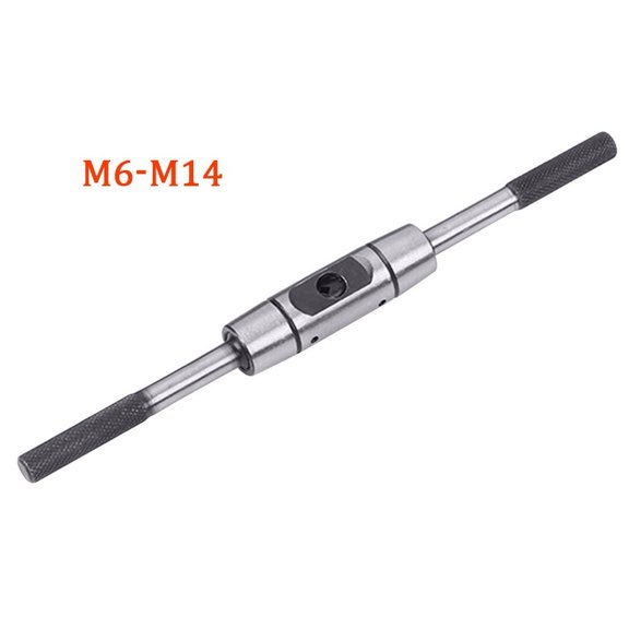 EpheyFIF M1-M14 Adjustable Hand Taps Wrench Tools for Mechanic Tapping Winch High Quality Steel Thread Processing Tools Cnc Screw Tap M6-M14