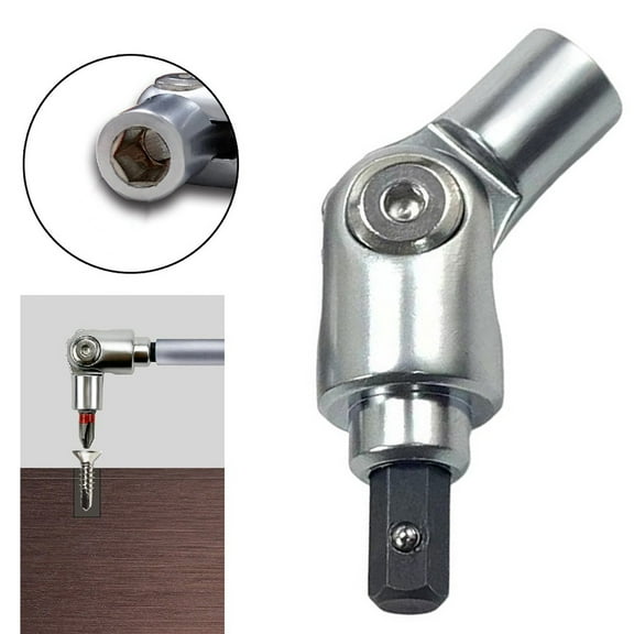 EpheyFIF Multi Angle 180 Degree Rotation Joint for Electric Drill Driver Screwdriver Suitable for Limited Space Operation