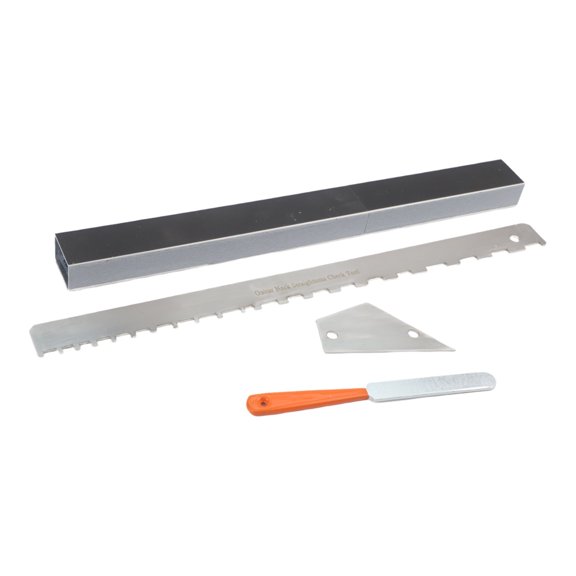 EpheyFIF Professional Guitar Repair Kit Including Fret Leveling Beam Crowning File and Notched Straight Edge for Accurate Maintenance