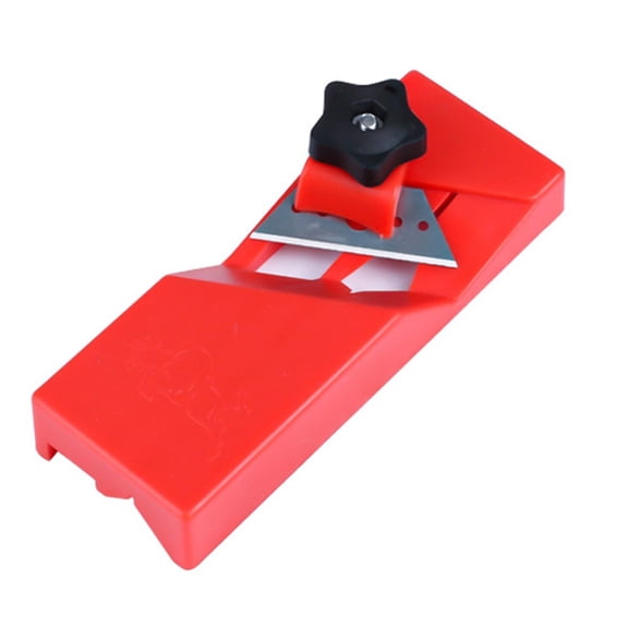 EpheyFIF Quick Edge Trimming Chamferer Abs Material 45 Degree Angle Carpentry Tool B
