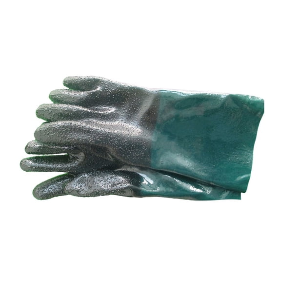 EpheyFIF Sandblasting Gloves 13.77X6.69In Work Gloves for Sandblaster Sand Blast Cabinet