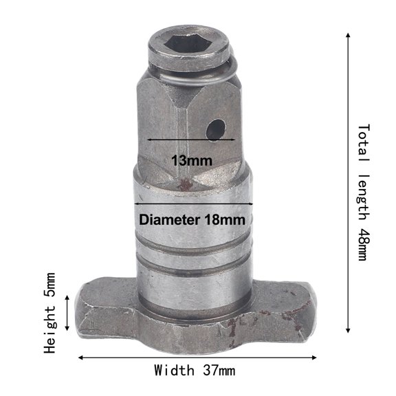 EpheyFIF Sleek Design Electric Wrench Shaft Accessory Featuring Spring Loaded Ball Bearing Technology for Secure Socket Retention