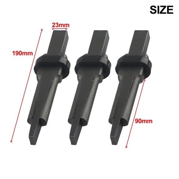 EpheyFIF Stone Cleaver Wedge Chisels Rock Stone Splitter Rock Splitter Quarrying Wedge Sliver Metal Drill Hole High Hardness