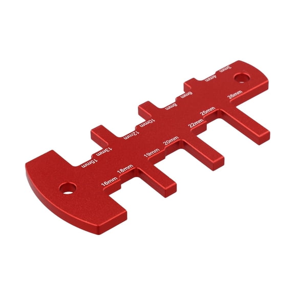 EpheyFIF Table Saw Height Gauge Router Depth Gauge Tool Measuring Tools 3 To 26mm
