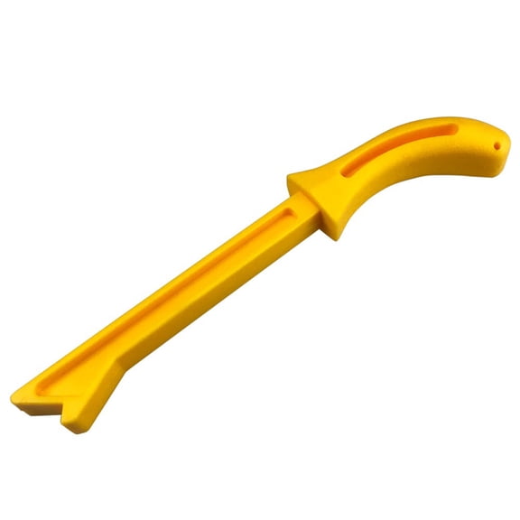 EpheyFIF Table Saw Push Block Sticks Woodworking Safety Plastic Push Handle Woodworking Push Block Tools Yellow B
