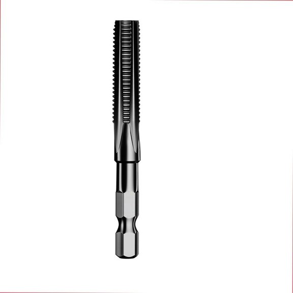 EpheyFIF Tap Drill Bit Hex Shank Thread Metric Tap Hss 6542 Hex Shank Threaded Bit Screw Machine Compound Tap 12mm