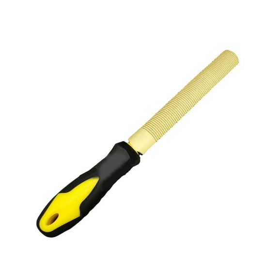 EpheyFIF Woodworking Carving Files Rasp Semi-Circular Arc Wood File Metal Hard Wood Cork Polishing Carving Tools 6 inch