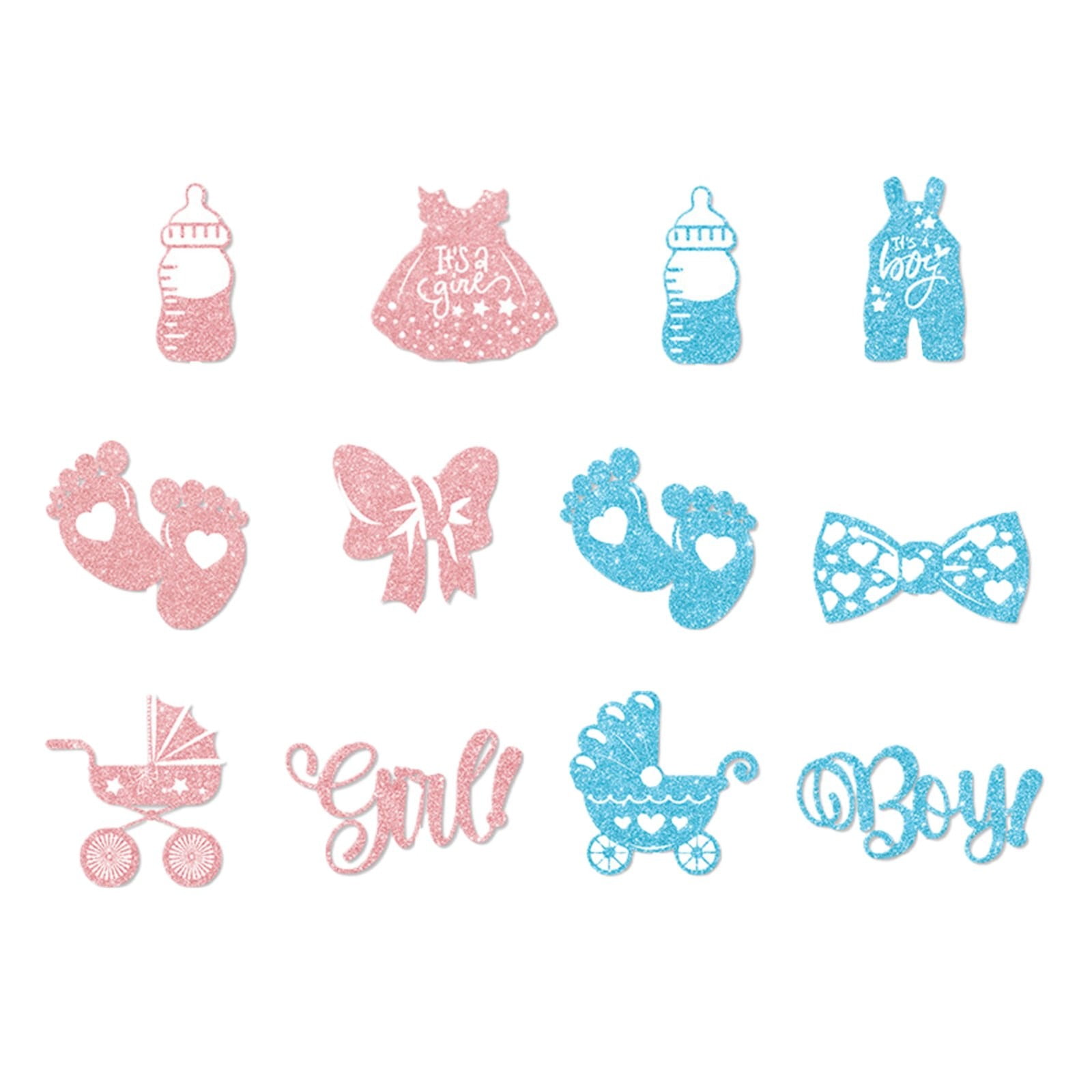 Pink Bow Cupcake Toppers (12-Pack) - Paper Bowknot Picks For Princess Birthday Parties - View #9