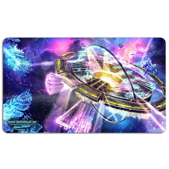 Ephyrean Games: Aerodome: Game Mat - Kuiper Stadium - 14 x 24" High-Quality Neoprene Mat, Scenic Image, Tactical Aerial Combat Card Game Accessory
