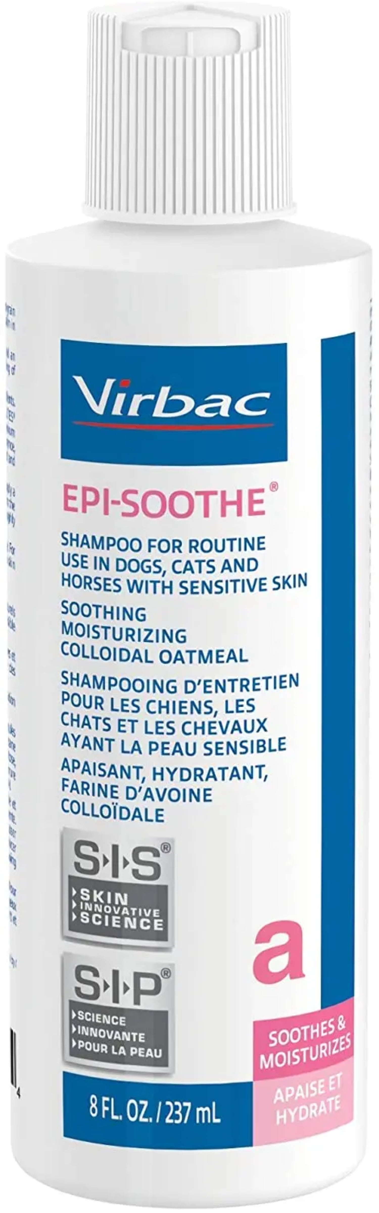 EpiSoothe Shampoo Pets Antipruritic Dry Itchy Sensitive Skin 8 oz.