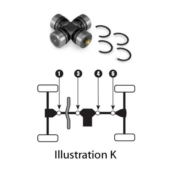 Epi WE100997 Universal Joint