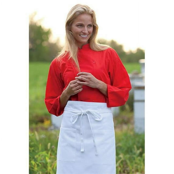 Epic 3/4 Sleeve Chef Shirt in Persimmon - 4XLarge