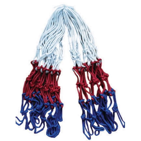 Epic 4Mm Red White & Blue Economy Basketball Net (Ea)
