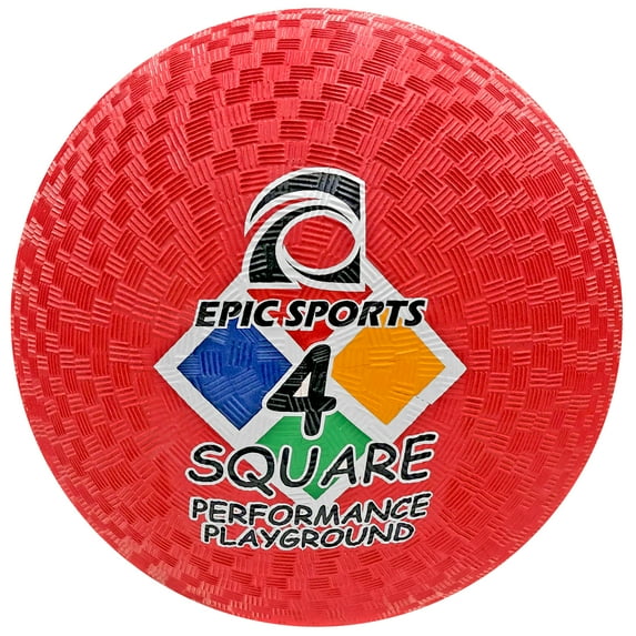 Epic 8.5" Best Value Rubber Playground Balls In 6-Colors