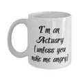 thumbnail image 1 of Epic Actuary Gifts, I'm an Actuary (unless you make me angry), Cute 15oz Mug For Coworkers From Boss, Actuarial science, Math, Statistics, Probability, Risk management, 1 of 2