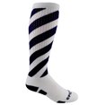 thumbnail image 1 of Epic Adult Barber Pole Striped - Cute Novelty Fun Design Knee-High Socks (1-Pair), 1 of 1