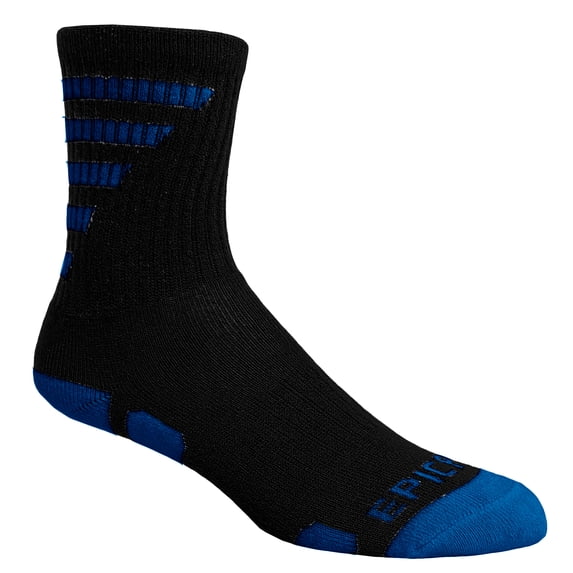 Epic Adult Classy Back Stripes - Cute Novelty Fun Design Crew-Socks (1-Pair)