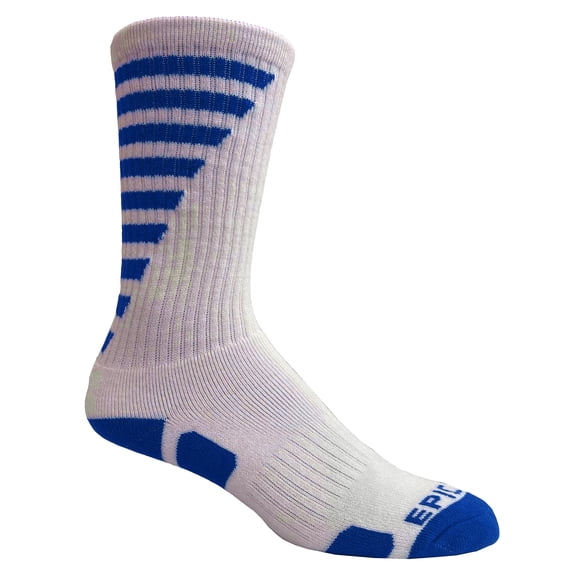 Epic Adult Classy Back Stripes - Cute Novelty Fun Design Crew-Socks (1-Pair)