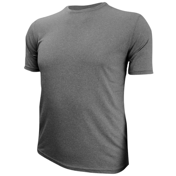 Epic Adult Cool Performance Dry-Fit Heather Crew T Shirt Jersey (10-Heathers Available)