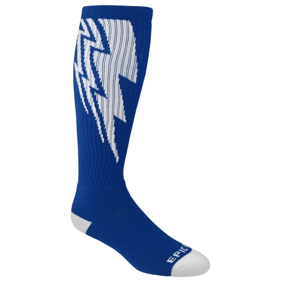 Epic Adult Lightning Bolt - Cute Novelty Fun Design Knee-High Socks (1-Pair)