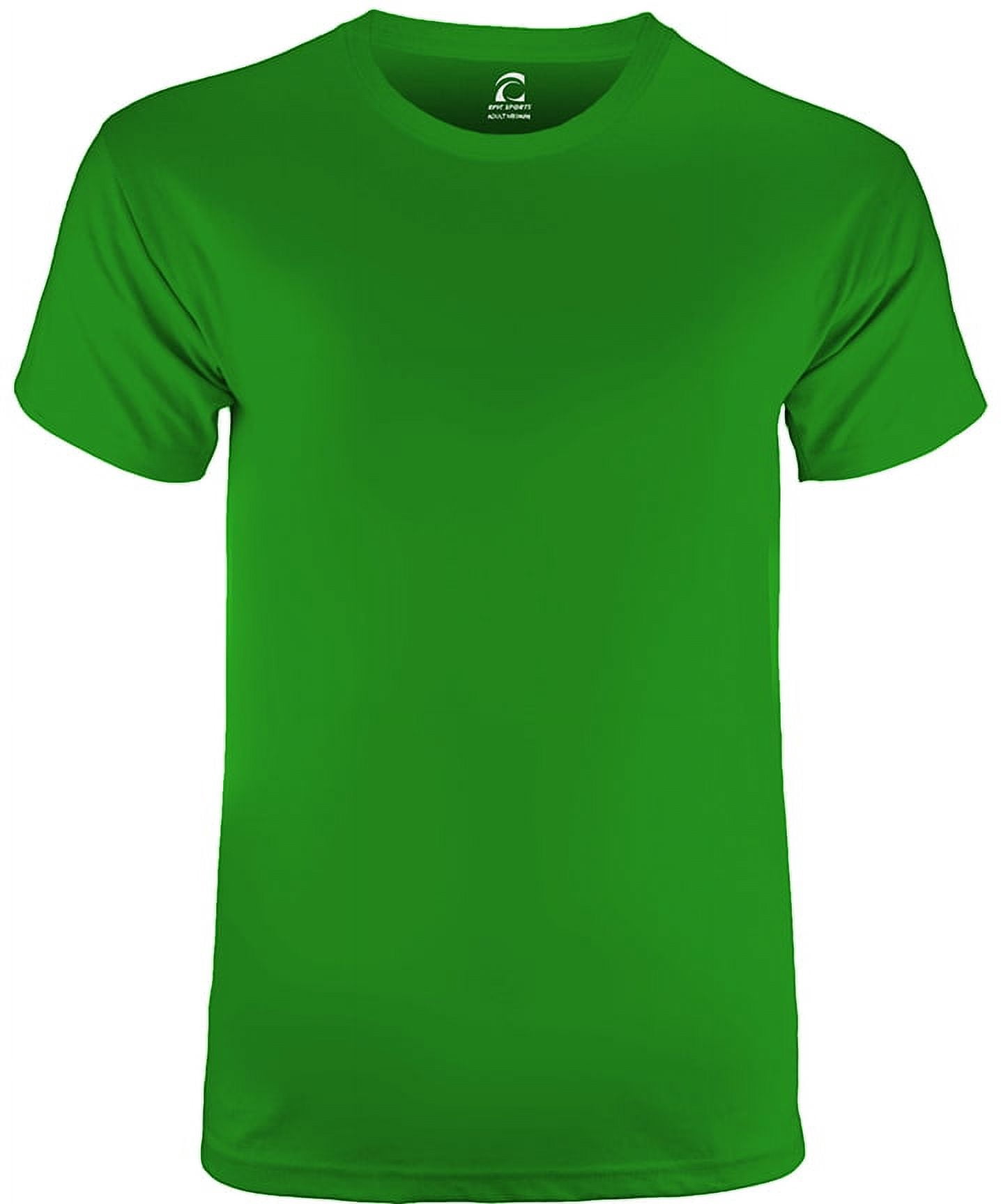 SDI Unisex Adult Basic T-Shirt - Pre-Shrunk 100% Cotton Short Sleeve Tee, Standard Fit - View #2